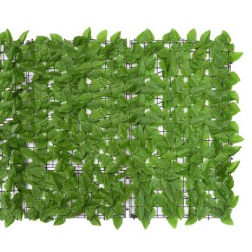 Green Leaves Balcony Screen | 400x100 cm | Privacy Solution