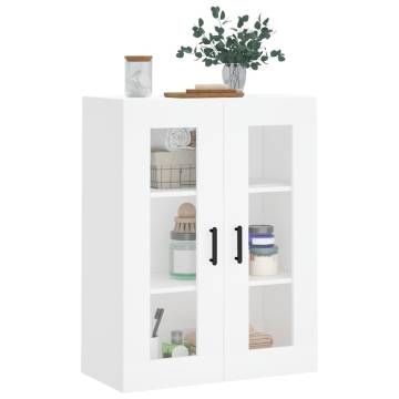 Wall Mounted Cabinet White 69.5x34x90 cm | Stylish Storage