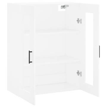 Wall Mounted Cabinet White 69.5x34x90 cm | Stylish Storage