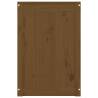 Honey Brown Laundry Box - Solid Wood Pine | HipoMarket