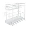 HI 2-Tier Storage Drawer White - Organize Your Space