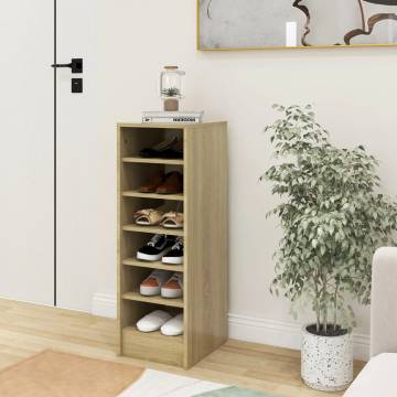 Shoe Cabinet Sonoma Oak - Stylish Storage Solution | HipoMarket