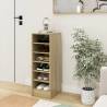 Shoe Cabinet Sonoma Oak 31.5x35x90 cm Engineered Wood Colour sonoma oak Quantity in Package 1 Number of Number of shelves 