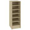 Shoe Cabinet Sonoma Oak - Stylish Storage Solution | HipoMarket