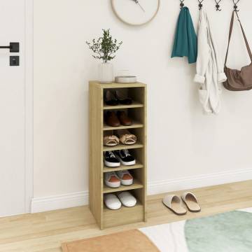 Shoe Cabinet Sonoma Oak - Stylish Storage Solution | HipoMarket