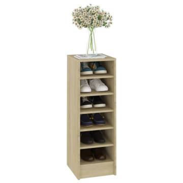 Shoe Cabinet Sonoma Oak - Stylish Storage Solution | HipoMarket