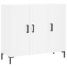 Modern White Sideboard 90x34x80 cm - Durable & Stylish