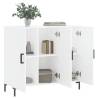 Modern White Sideboard 90x34x80 cm - Durable & Stylish