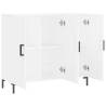 Modern White Sideboard 90x34x80 cm - Durable & Stylish