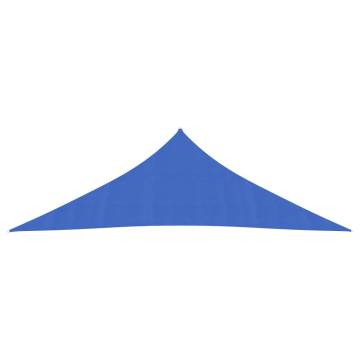 Sunshade Sail 3.5x3.5 m Blue HDPE - UV & Mould Resistant