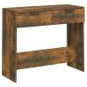 Console Table Smoked Oak 90x36x75 cm | Stylish & Functional