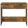 Console Table Smoked Oak 90x36x75 cm | Stylish & Functional