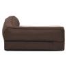 Ergonomic Dog Bed Mattress 60x42 cm - Fleece Brown Comfort