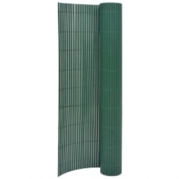 Double-Sided Garden Fence 90x400 cm Green | HipoMarket