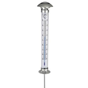 HI Solar Garden Thermometer Light - Eco-Friendly Outdoor Illumination