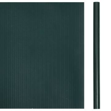 Garden Privacy Screens - 4 pcs PVC Matte Green | HipoMarket UK