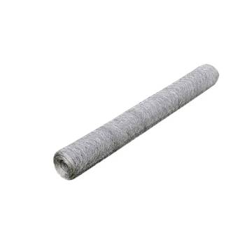 Galvanised Steel Chicken Wire Fence 25x0.75 m | HipoMarket