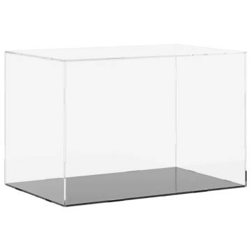 Acrylic Display Box 56x36x37 cm - Durable & Transparent