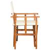 Director's Chairs 2 pcs - Solid Acacia Wood | Hipomarket