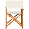 Director's Chairs 2 pcs - Solid Acacia Wood | Hipomarket