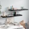 Floating Wall Shelves 2 pcs High Gloss Black 90x23.5x3.8 cm MDF Colour high gloss black Size 90 x 23.5 x 3.8 cm Quantity in Package 2 Number of Pieces 1 