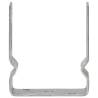 Fence Anchors 6 pcs Silver 12x6x15 cm Galvanised Steel | HipoMarket