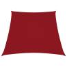 Sunshade Sail Oxford Fabric Trapezium 2/4x3 m Red Colour red Size 2/4 x 3 m 