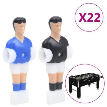 Football Table Players (22 pcs) for 12.7 mm Rods - HipoMarket