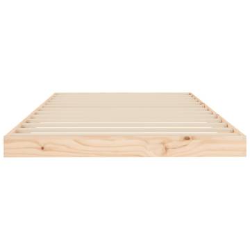 Buy Solid Pine Bed Frame 100x200 cm | Modern Bedroom Furniture