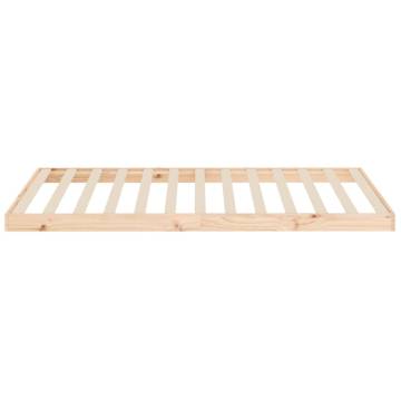 Buy Solid Pine Bed Frame 100x200 cm | Modern Bedroom Furniture