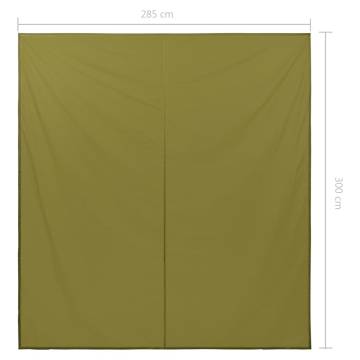 Outdoor Tarp 3x2.85 m Green - Versatile Camping Shelter