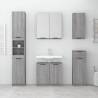 Bathroom Cabinet Grey Sonoma - Stylish Storage Solution