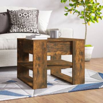 Coffee Table Smoked Oak - Stylish & Practical | Hipo Market