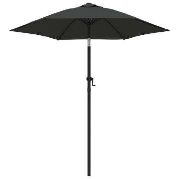 Stylish Anthracite Parasol 200x224 cm | Durable & UV Protected