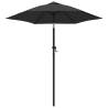 Stylish Anthracite Parasol 200x224 cm | Durable & UV Protected