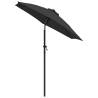 Stylish Anthracite Parasol 200x224 cm | Durable & UV Protected