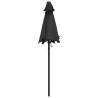 Stylish Anthracite Parasol 200x224 cm | Durable & UV Protected