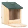 Squirrel Houses 4 pcs Firwood - Durable Feeding Station