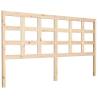 Stylish Solid Wood Pine Bed Headboard - 165.5x4x100 cm