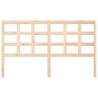 Stylish Solid Wood Pine Bed Headboard - 165.5x4x100 cm