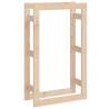 Firewood Rack 60x25x100 cm | Solid Pine Wood Storage