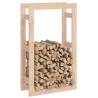 Firewood Rack 60x25x100 cm | Solid Pine Wood Storage