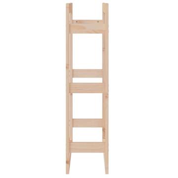 Firewood Rack 60x25x100 cm | Solid Pine Wood Storage