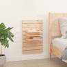 Wall-mounted Bedside Shelves 2 pcs | Solid Wood Pine - HipoMarket