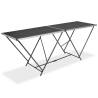 Folding Pasting Table MDF & Aluminium 200x60x78 cm | HipoMarket