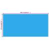 Rectangular Pool Cover 549 x 274 cm - Heat Retaining Blue