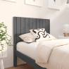 Bed Headboard Grey 95.5x4x100 cm Solid Wood Pine Colour grey Size 95.5 x 100 cm Quantity in Package 1 