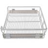 Pull-Out Wire Baskets 2 pcs Silver - Optimize Kitchen Storage