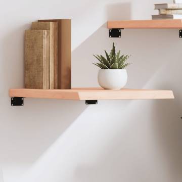 Wall Shelf 40x60 cm - Untreated Solid Wood Oak | HipoMarket