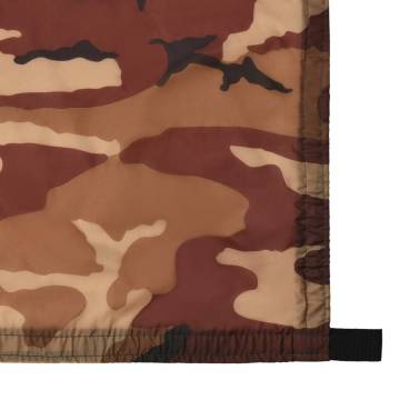 Camouflage Outdoor Tarp 4x4m - Versatile & Lightweight